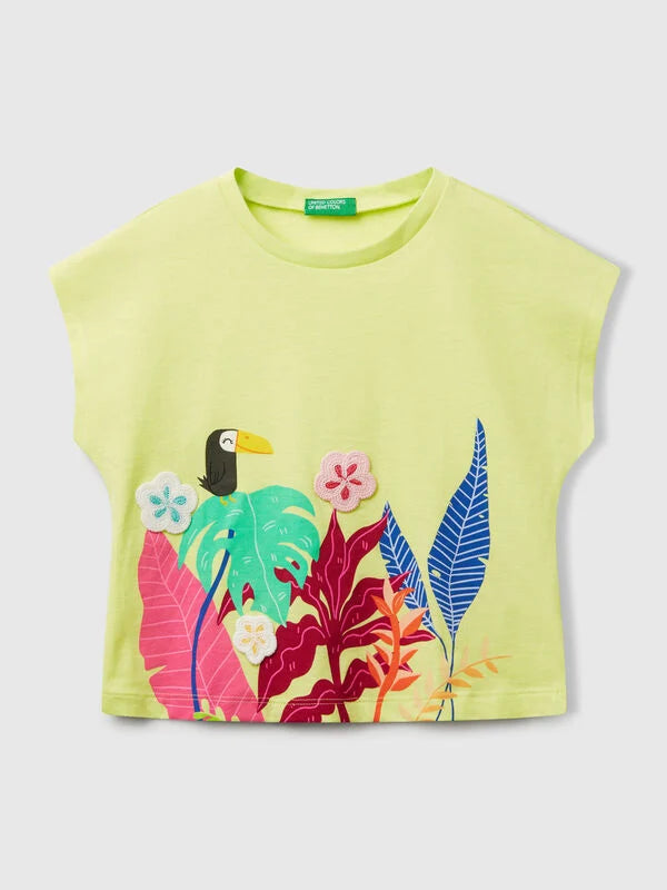 KID GIRL APPLIQUÉ DETAIL