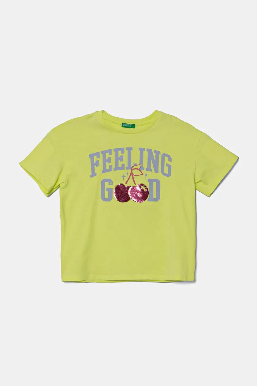 JUNIOR GIRL SEQUIN T-SHIRT