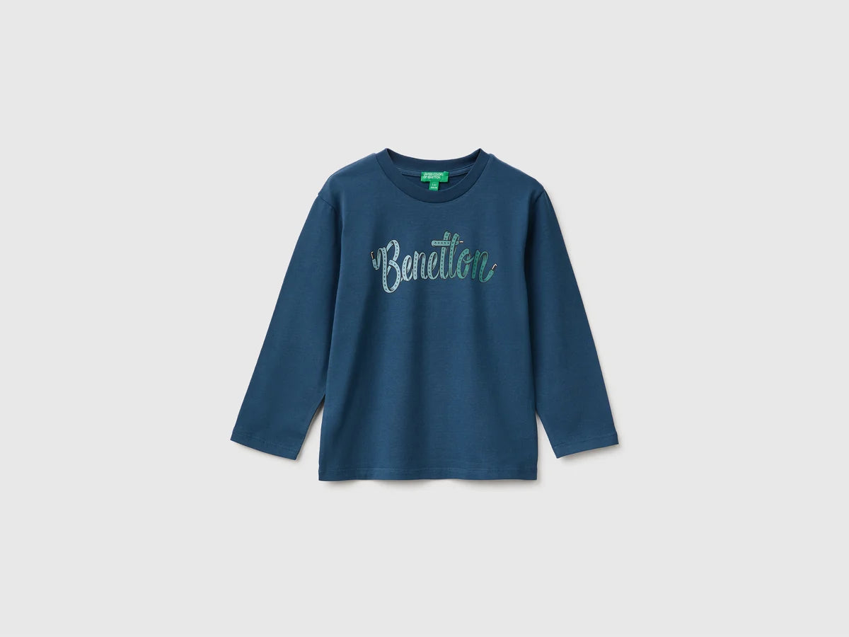 LONG SLEEVE PRINTED T-SHIRT