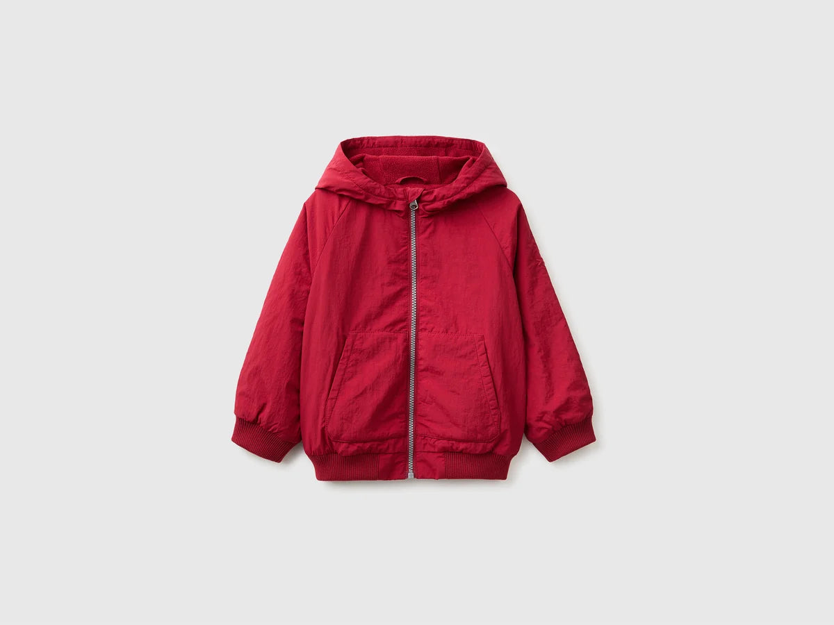 NYLON JACKET WITH HOOD I