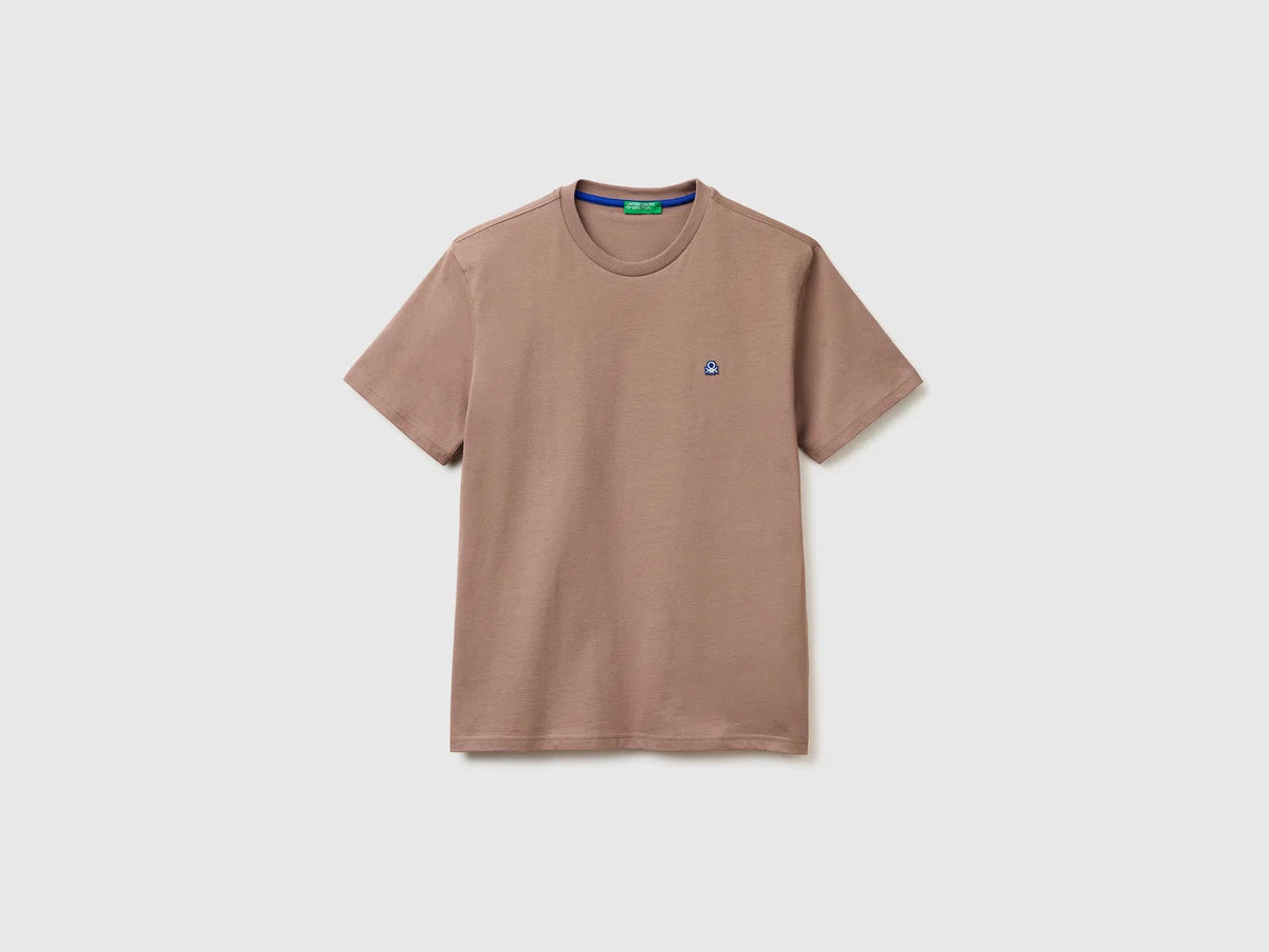 100% COTTON CREW NECK T-SHIRT