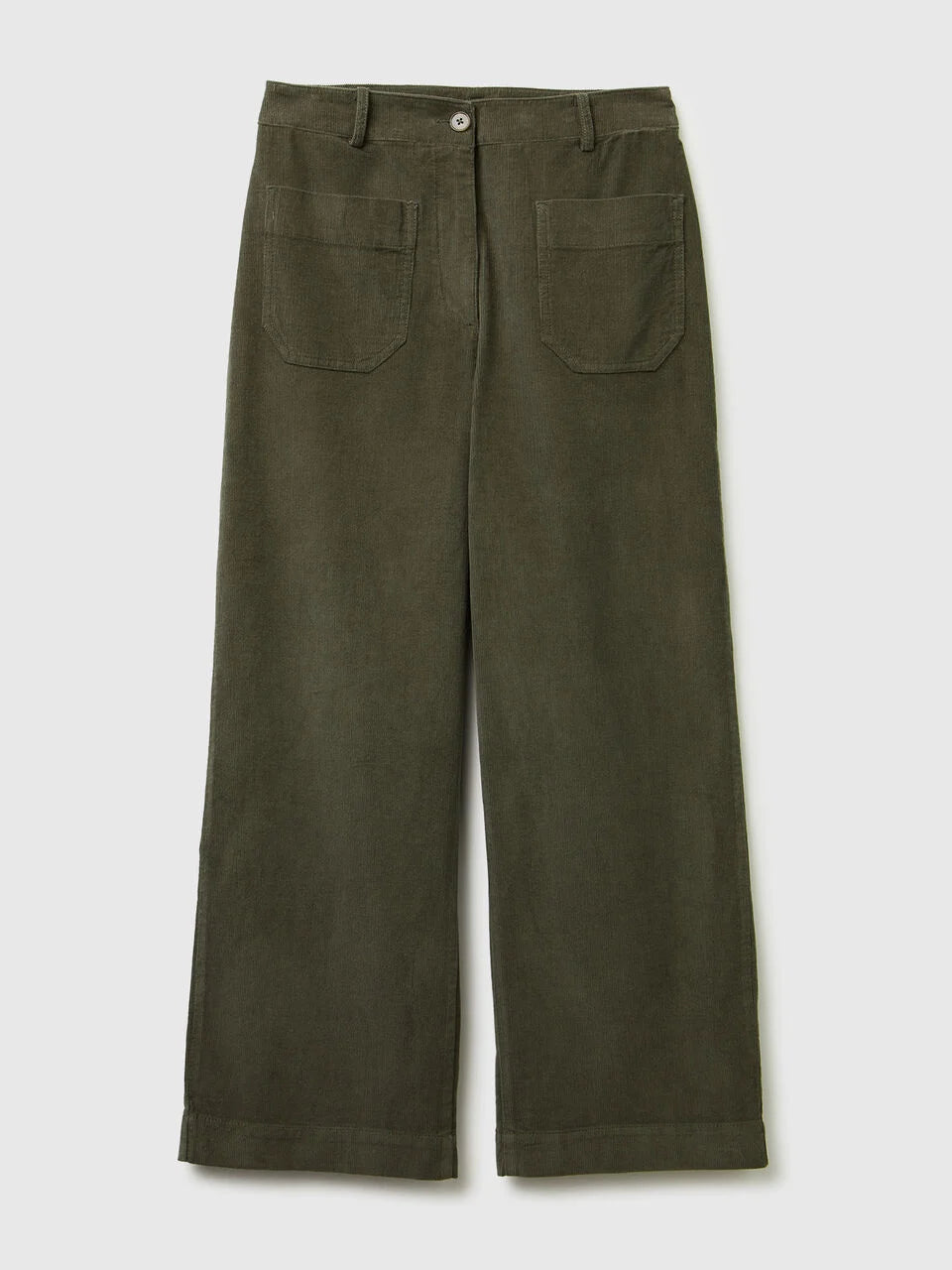 STRAIGHT LEG CORD TROUSERS