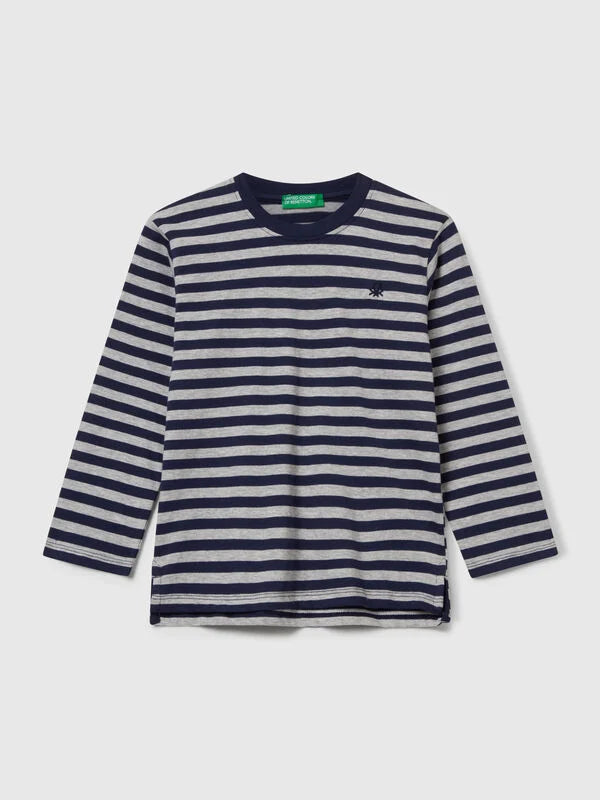 KID BOY COTTON LONG SLEEVE T-SHIRT
