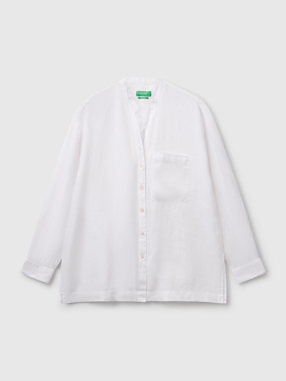 OVER SIZED PURE LINEN BLOUSE