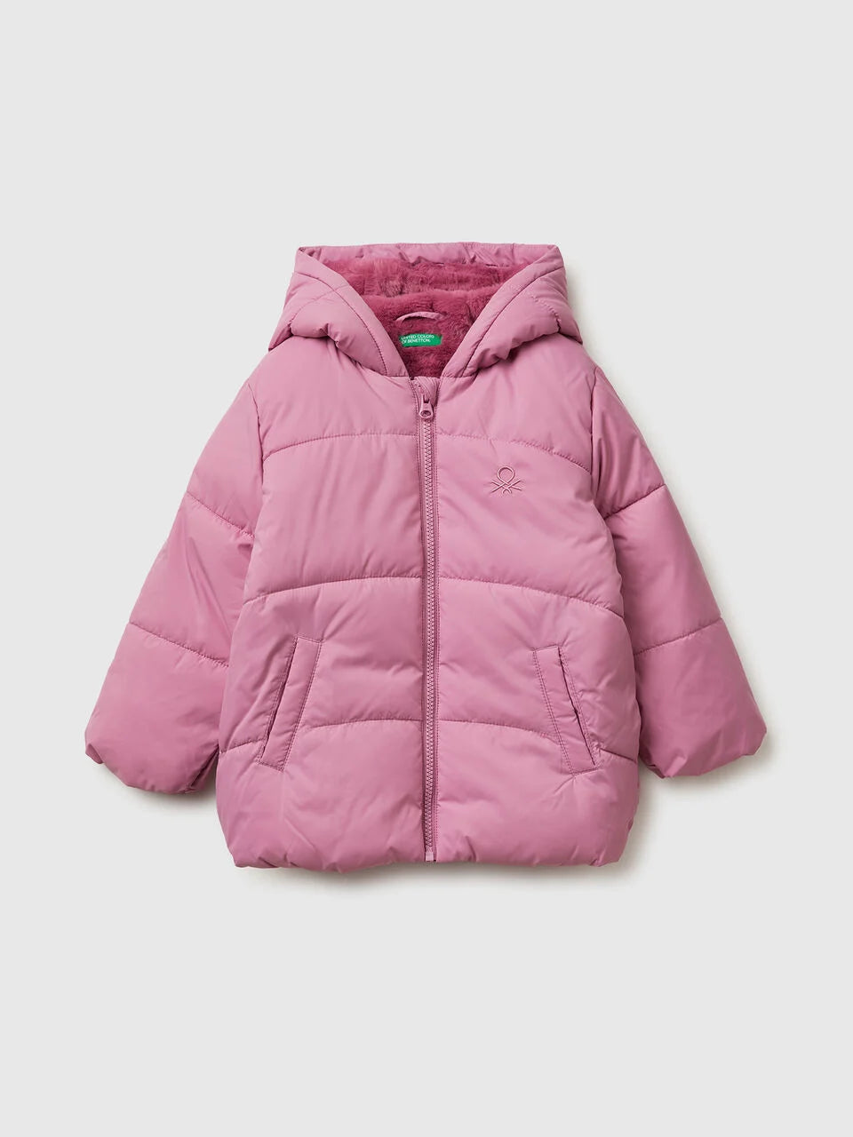 WARM WINTER FUR LINED COAT