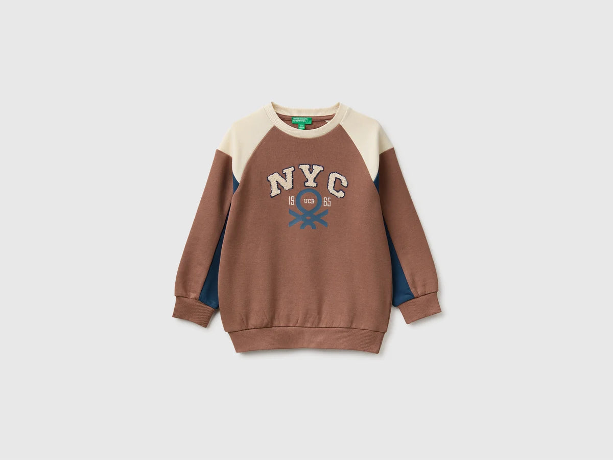 Colour block sweatshirt
