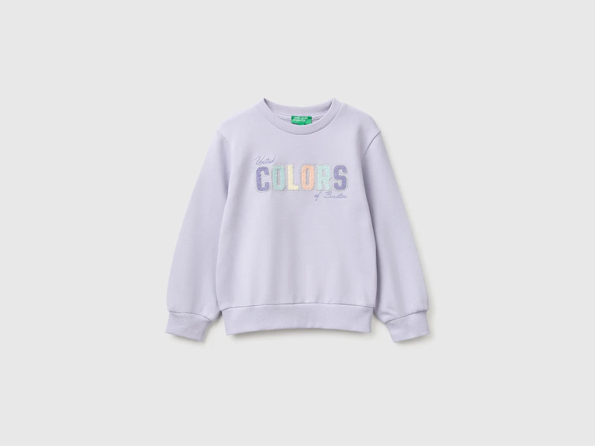 CREWNECK SWEATSHIRT WITH EMBROIDERY