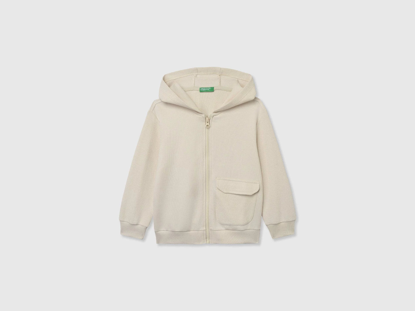 KID BOY ORGANIC COTTON ZIP JACKET