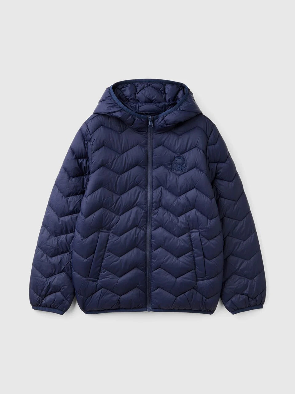 Padded coat with hood