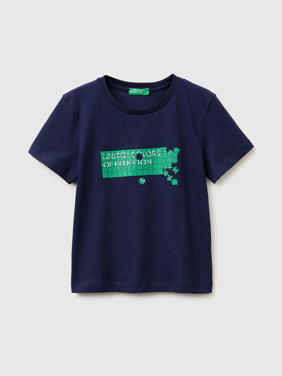 Cotton T-shirt with printed logo