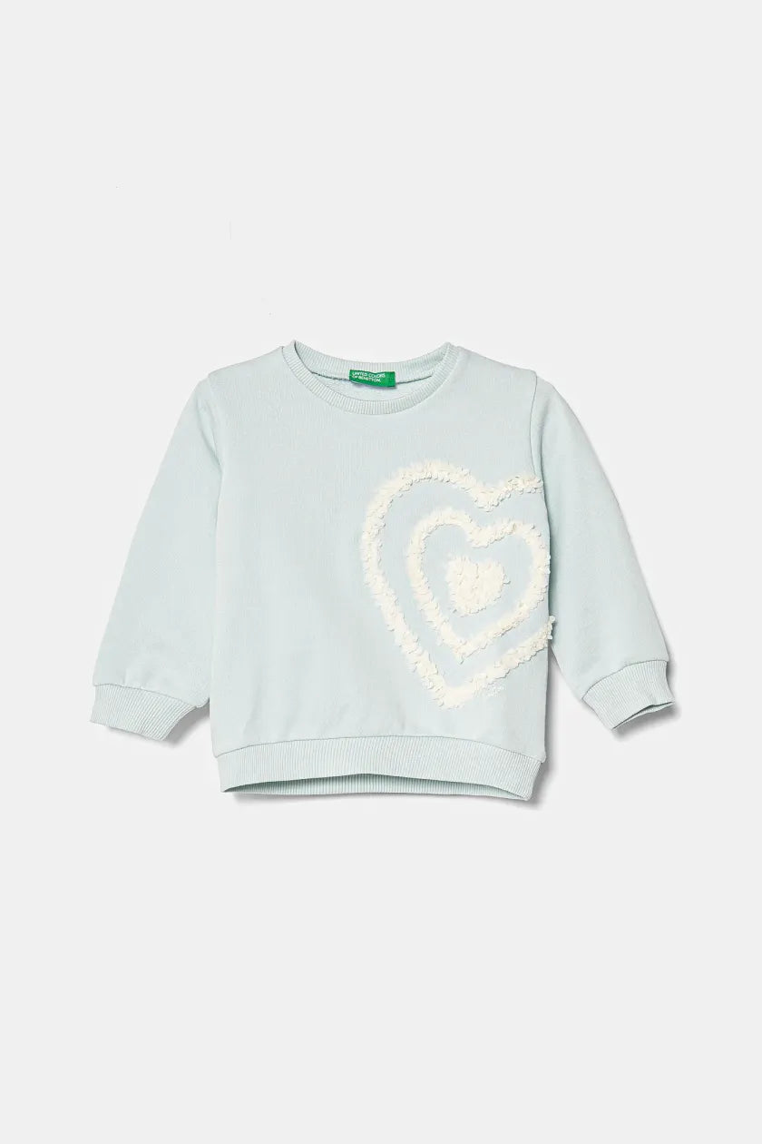 KID GIRL APPLIQUÉ DETAIL SWEATSHIRT