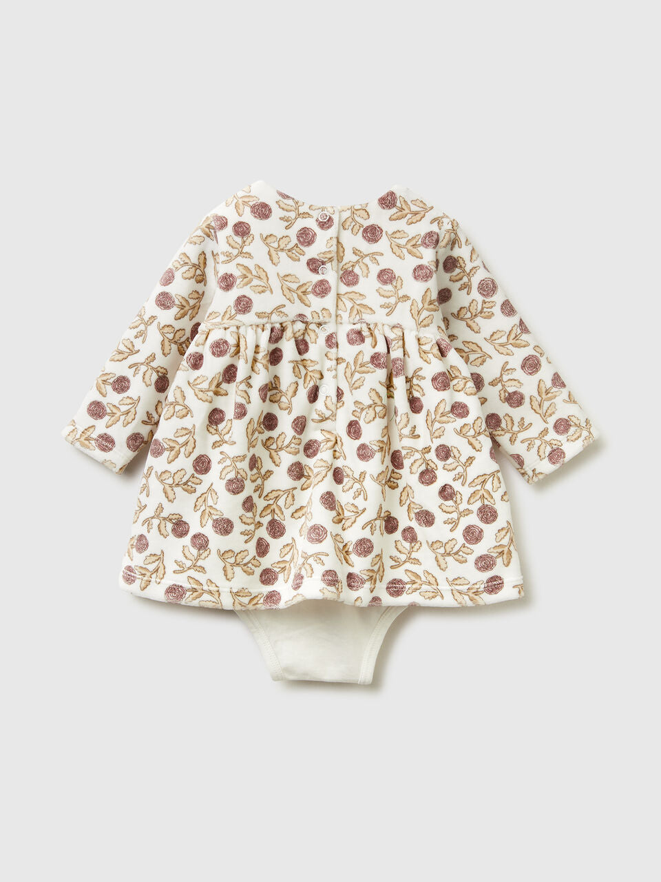 FLORAL CHENILLE DRESS