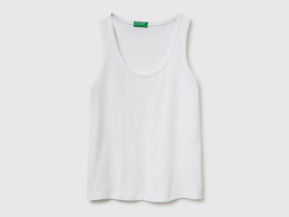 Tank top in lightweight cotton