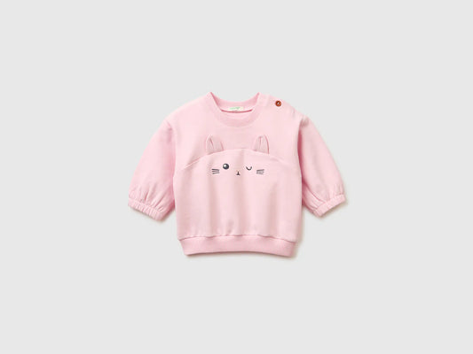 Sweatshirt with bunny detail
