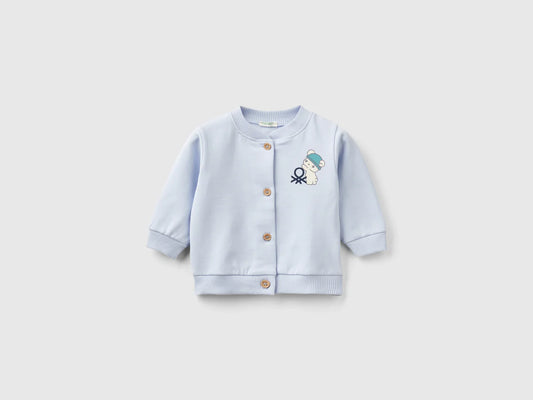 Cotton sweat jacket