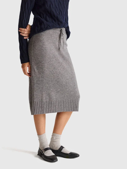 WOOL BLEND SKIRT