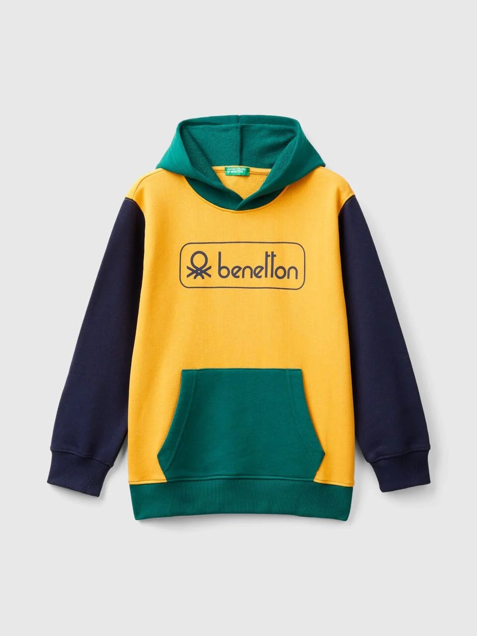 Junior Boy Multi - Colour Hooded Sweatshirt