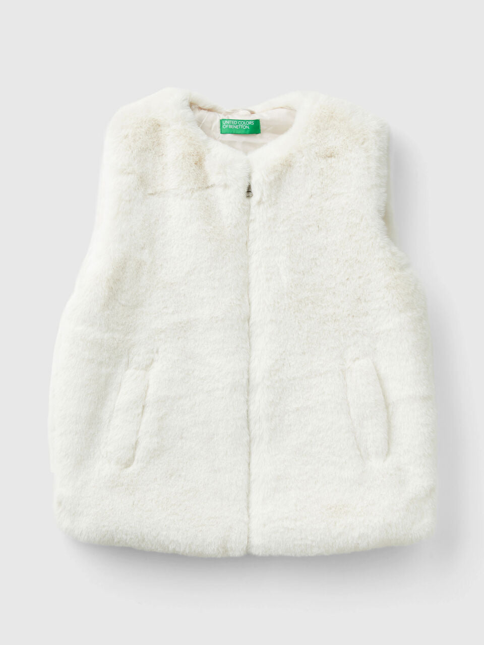 JUNIOR GIRL FAUX FUR GILLET