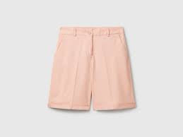 Cotton Bermuda shorts