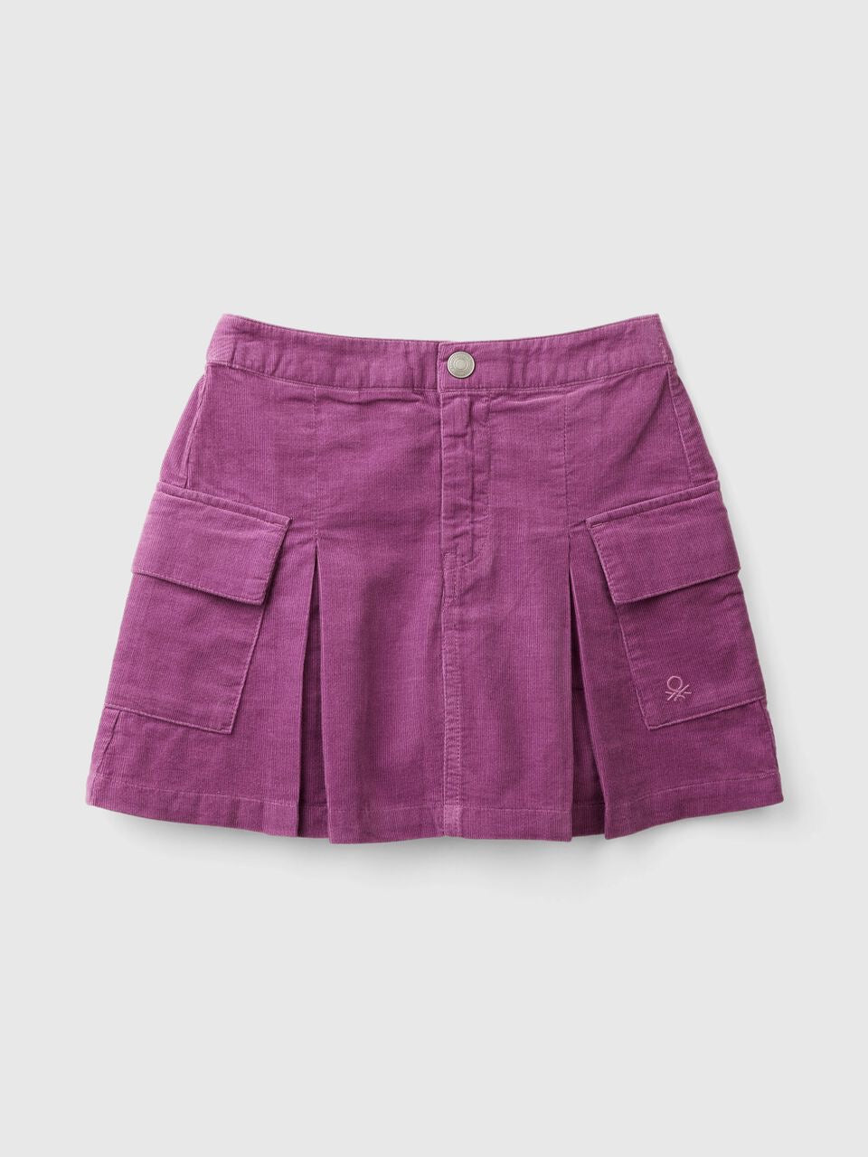 JUNIOR GIRL VELVET MINI SKIRT