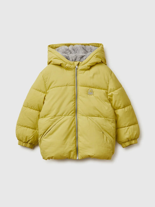 WARM TEDDY LINED COAT