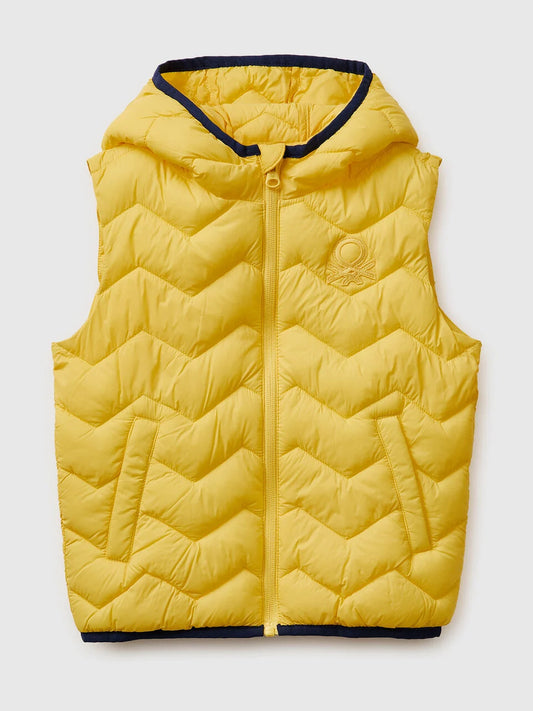 Lightly quilted gillet