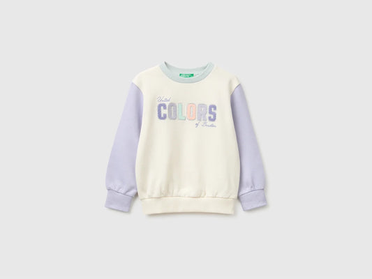 CREWNECK SWEATSHIRT WITH EMBROIDERY