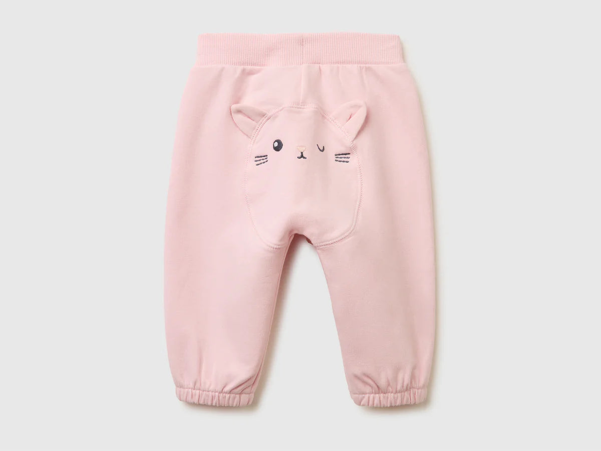 Joggers with bunny detail