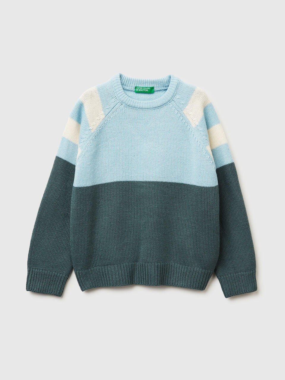 COLOUR BLOCK JUMPER
