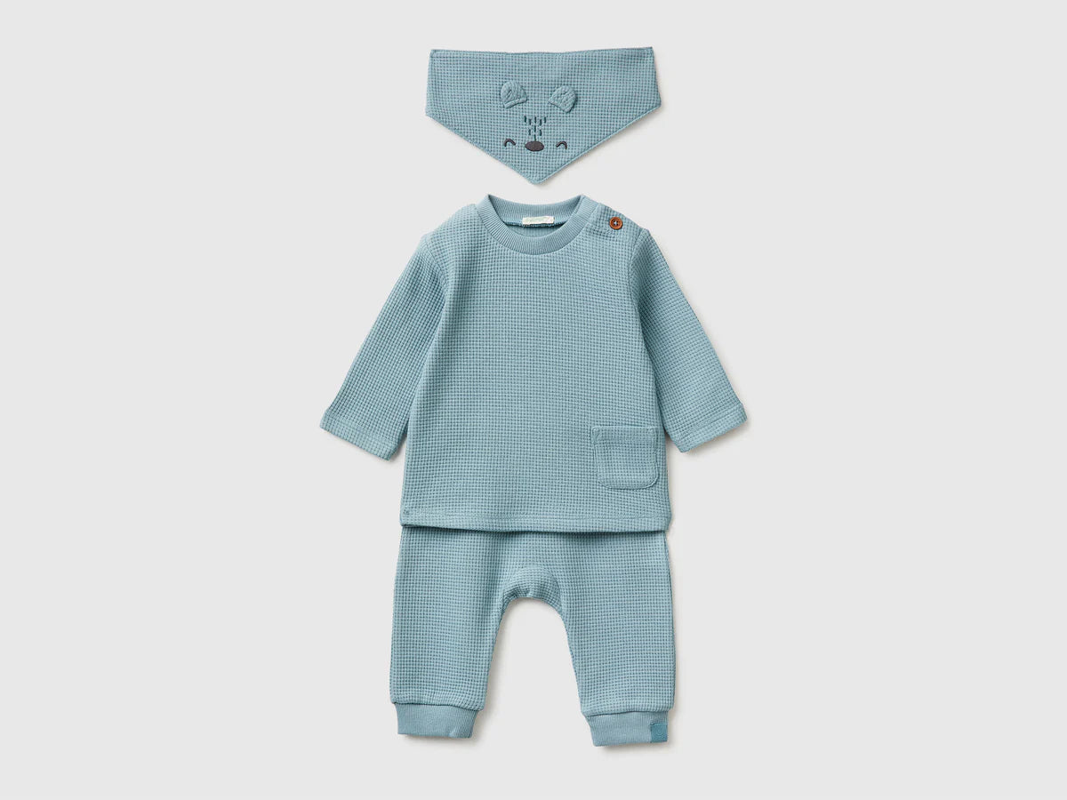 Cotton waffle set