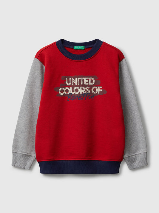 KID BOY COTTON SWEATSHIRT