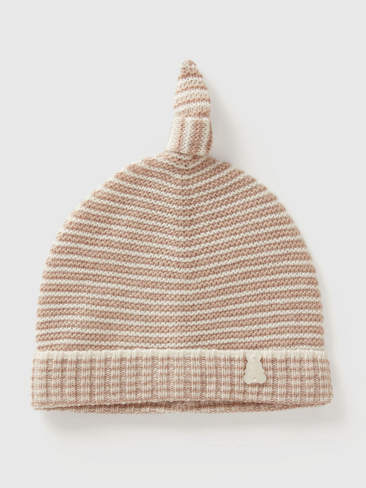 Knit Hat with Knot
