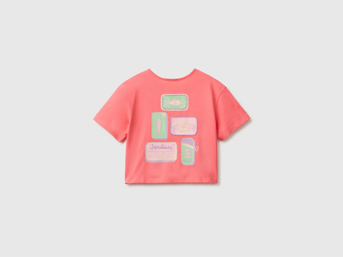 Beaded t- shirt