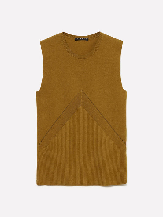 RIBBED KNIT TOP