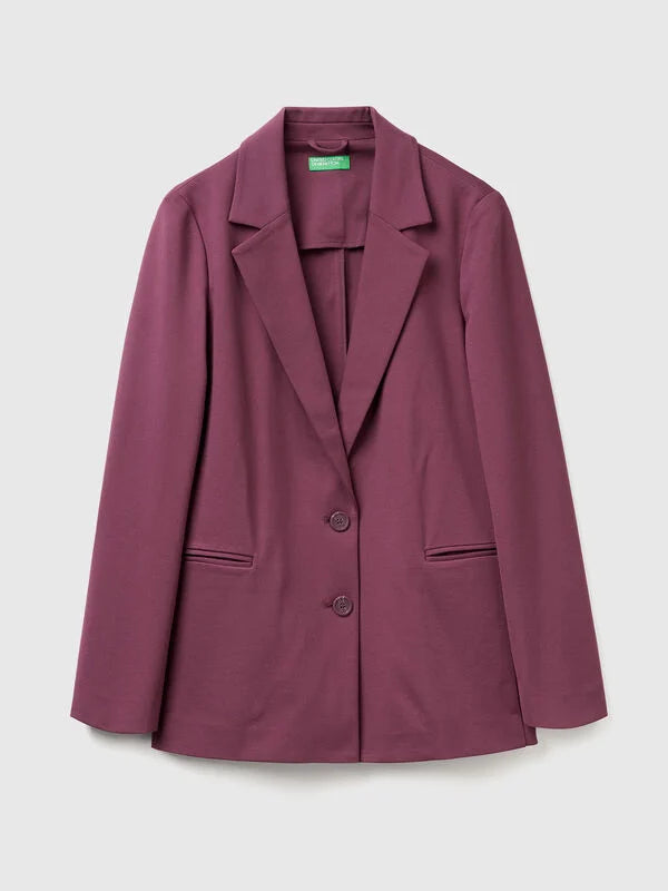 Soft touch blazer