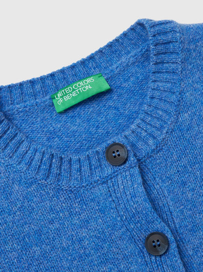 Cardigan in Pure Shetland Wool