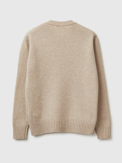 Sweater in Pure Shetland Wool