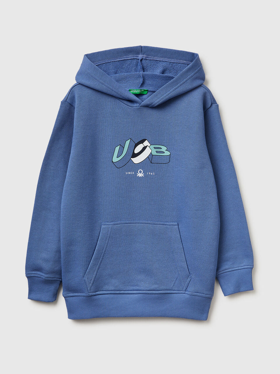 Cotton hooded sweatshirt