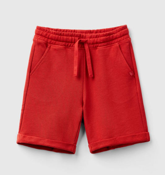 Junior boys red shorts