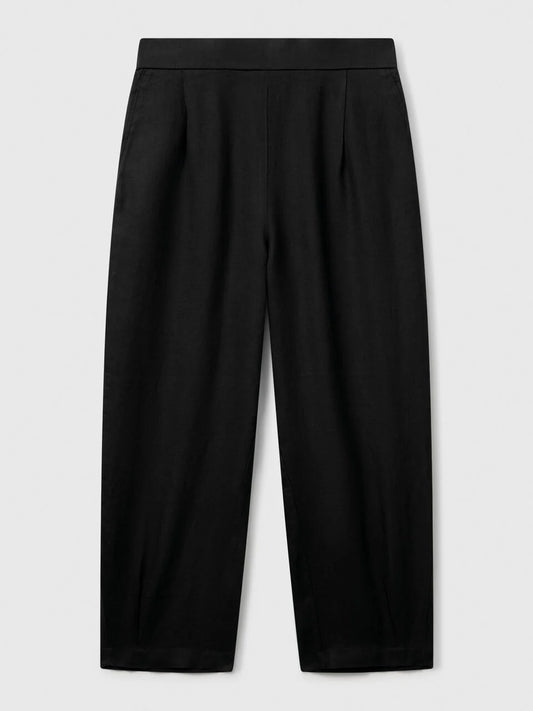 Ladies relaxed fit linen trousers