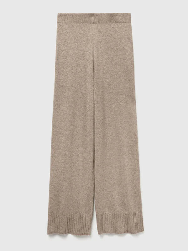 CASHMERE BLEND TROUSERS