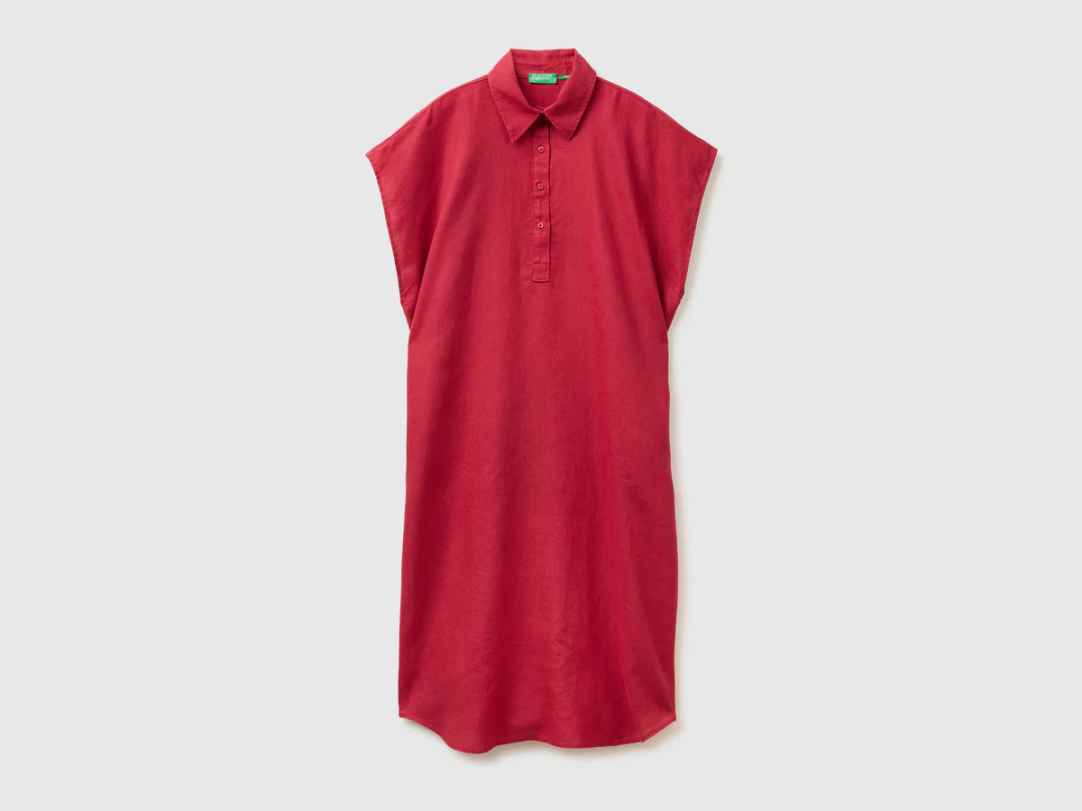 MIDI MILTARY STYLE DRESS