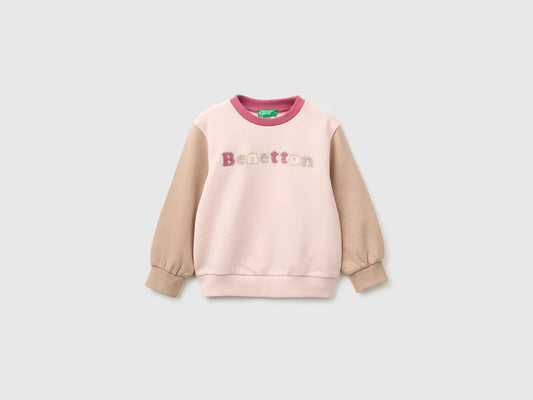 CREWNECK SWEATSHIRT WITH EMBROIDERY