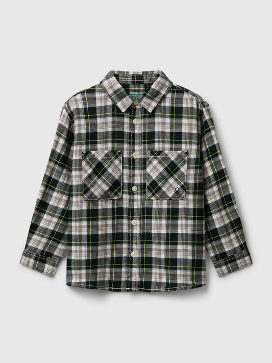 100% COTTON CHECK SHIRT