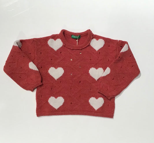 Kid girl knitted jumper