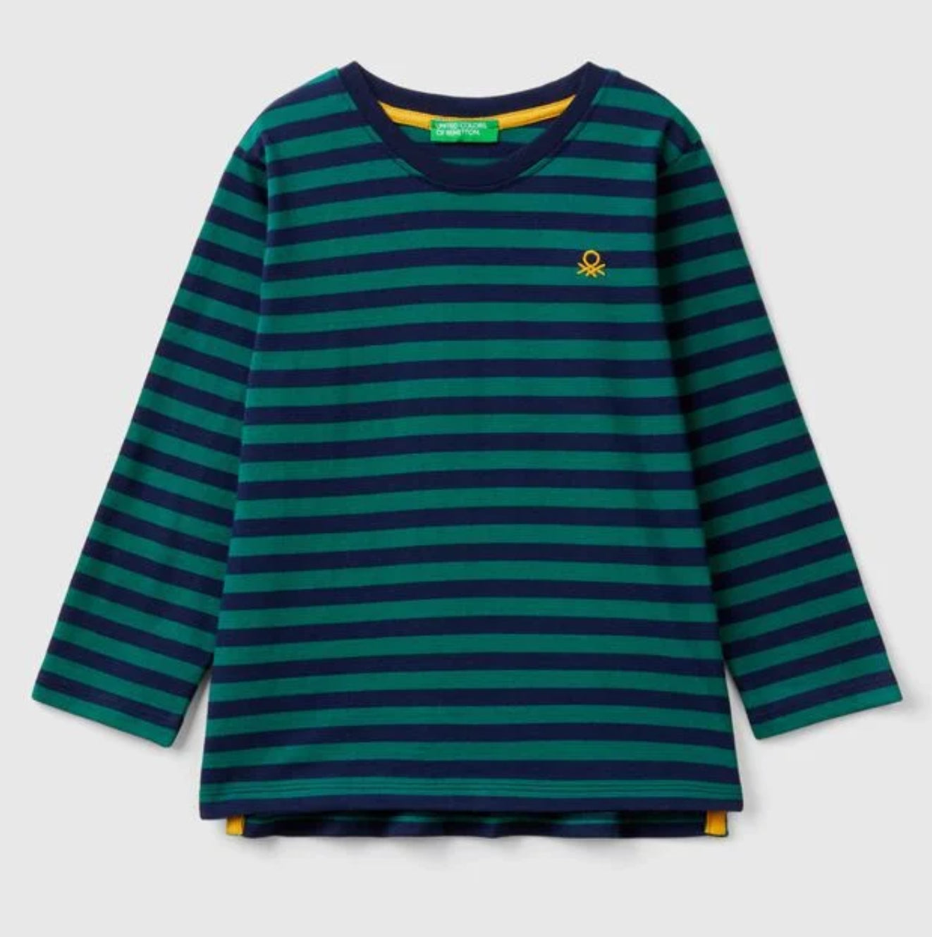 Kid boy striped T-shirt in 100% cotton