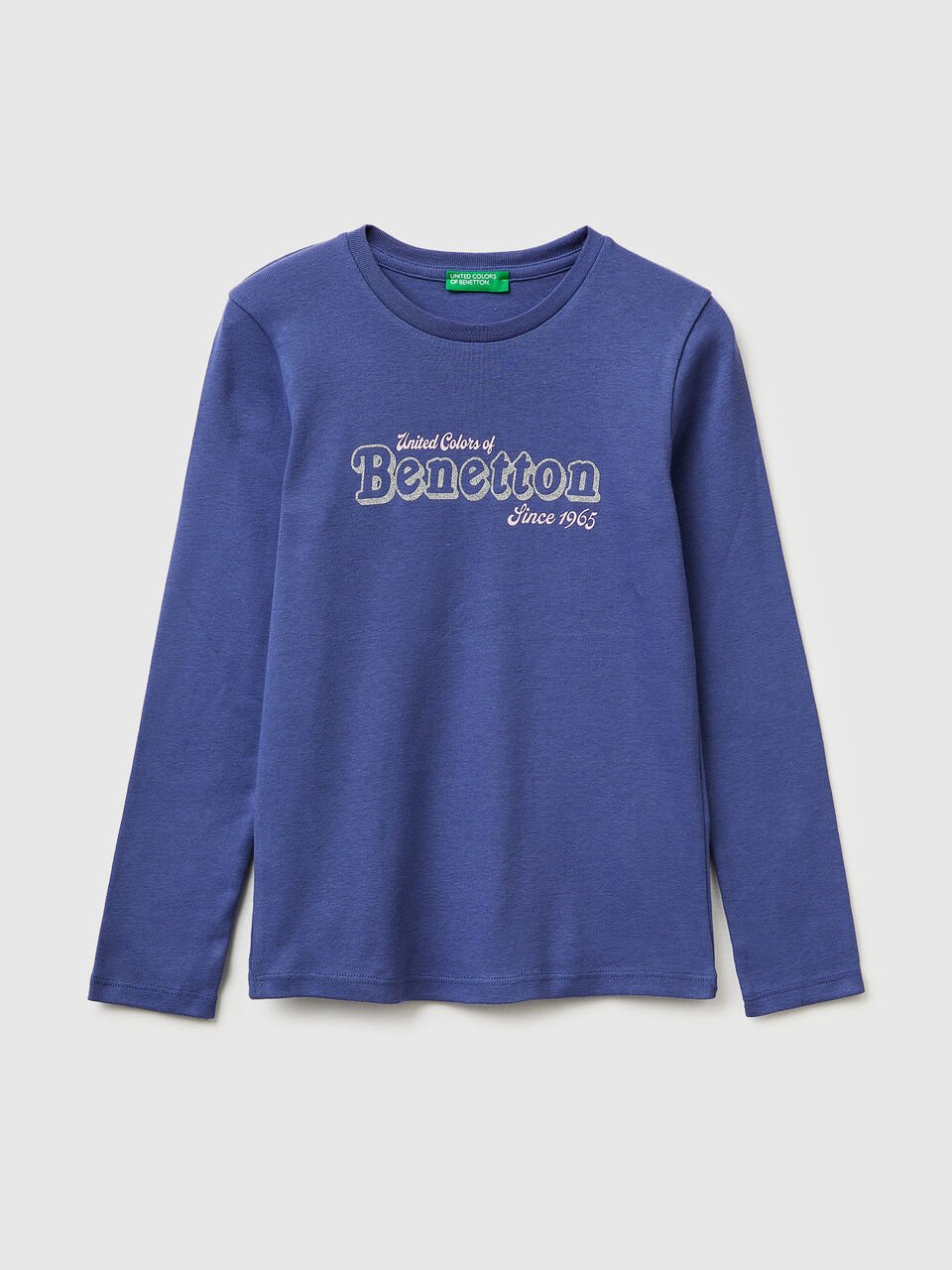 Cotton long sleeve T-shirt