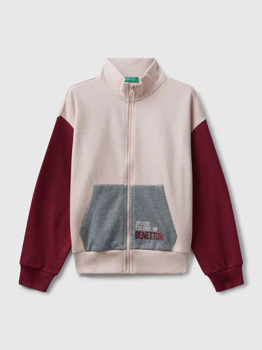 JUNIOR GIRL SWEATSHIRT ZIP JACKET