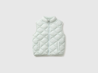 Padded sleeveless jacket