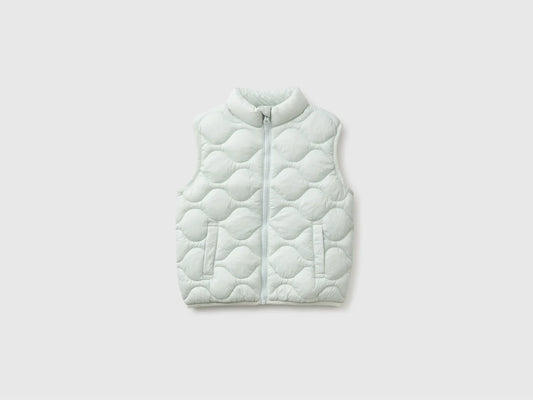 Padded sleeveless jacket